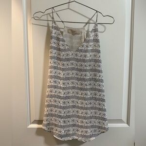 LOFT Delicate Floral Lace Top